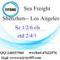 Shenzhen-Hafen LCL Konsolidierung nach Los Angeles